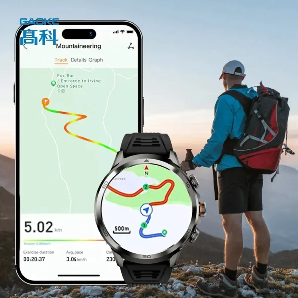 ساعت هوشمند سیمکارت خور مدل H19 Amoled