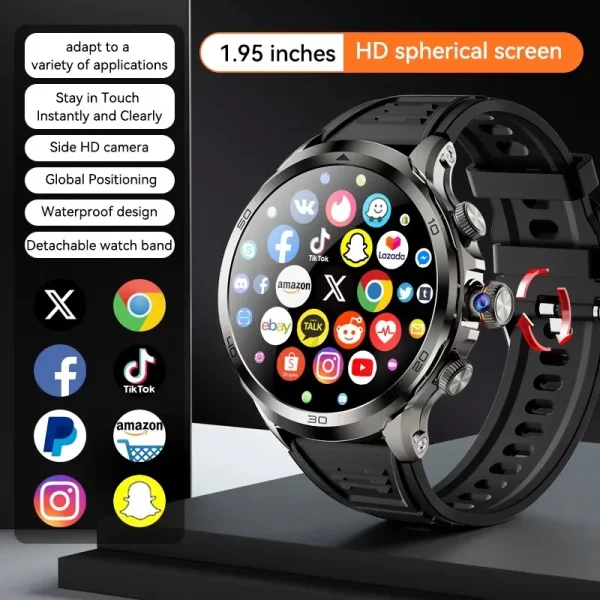 ساعت هوشمند سیمکارت خور مدل H19 Amoled