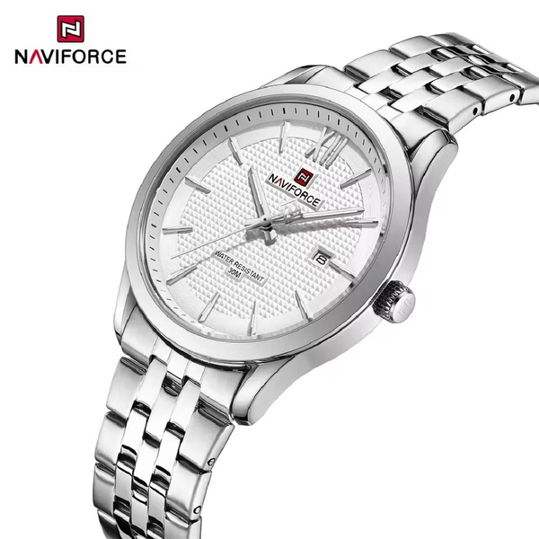 ساعت مچی عقربهای کوارتز مردانه نیوی فورس مدل NF9255SWS