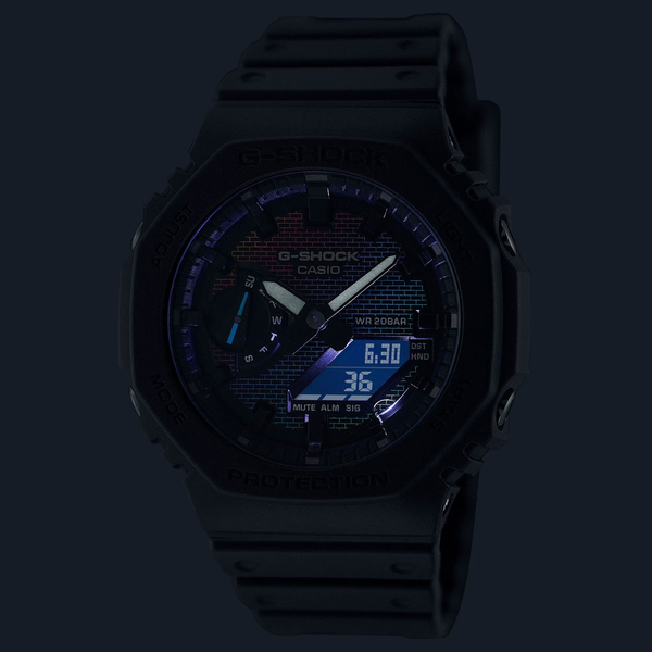 ساعت مچی عقربهای کوارتز مردانه کاسیو مدل GA-2100RW-1ADR