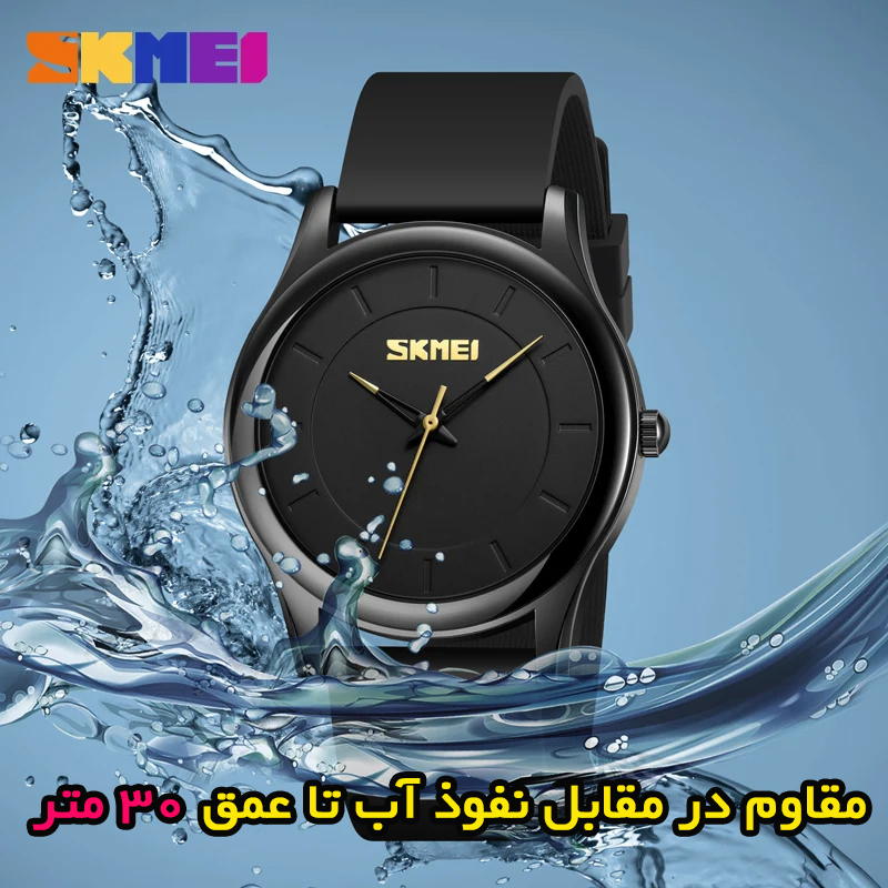 ساعت مچی عقربه‌ای مردانه اسکمی مدل 2112 BK