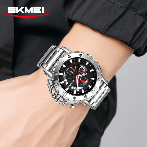ساعت مچی عقربه ای مردانه اسکمی مدل 9344SIBK