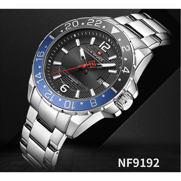 مشخصات، قیمت و خرید ساعت مچی عقربه‌ای مردانه نیوی فورس مدل NF9192 SSB | ژوانی