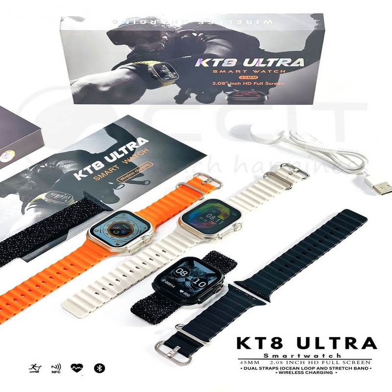 ساعت هوشمند مدل KT8 ULTRA 45mm