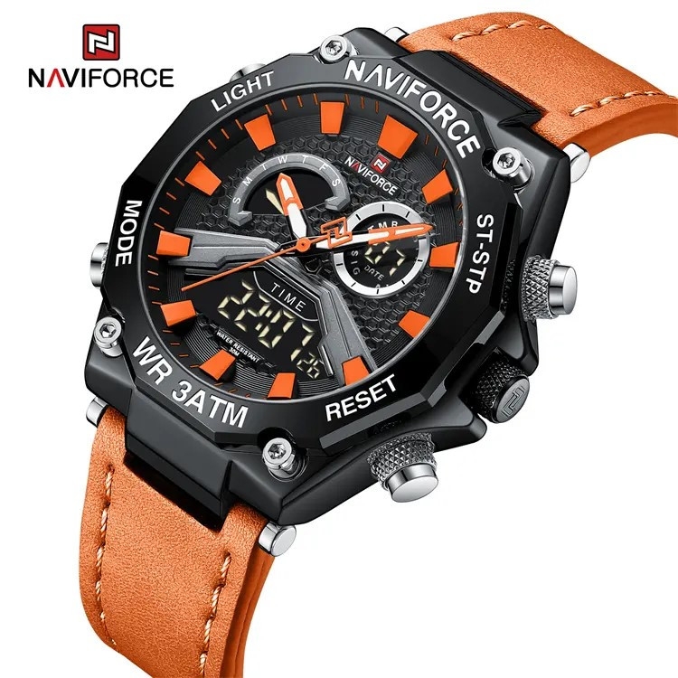 قیمت و خرید ساعت مچی عقربه‌ای مردانه نیوی فورس مدل NF9220BOO