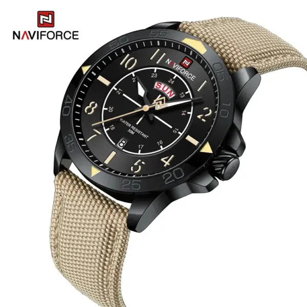 قیمت و خرید ساعت مچی عقربه‌ای مردانه نیوی فورس مدل NF9204BBY