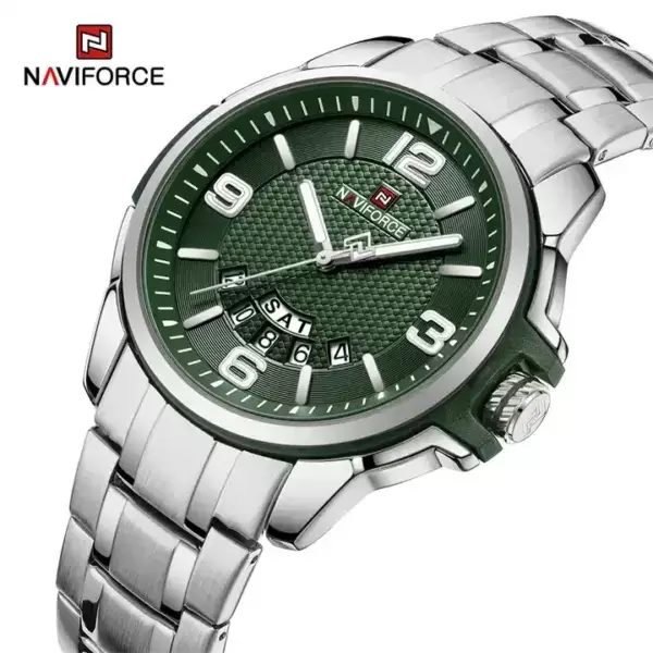 ساعت مچی عقربه‌ای مردانه نیوی فورس مدل NF9215SGNGN