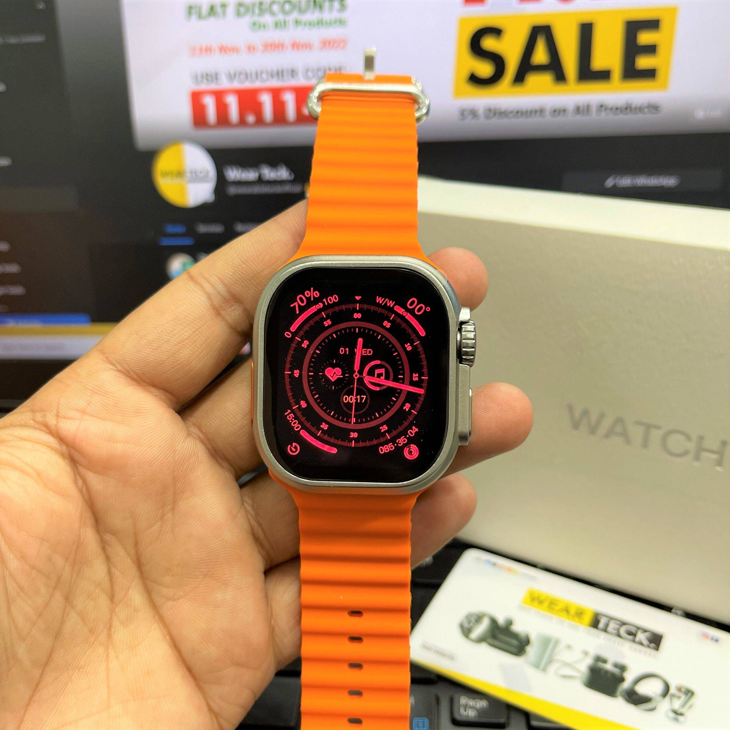 ساعت هوشمند مدل MT8 ULTRA ساعت هوشمند مدل MT8 ULTRA