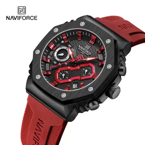 ست ساعت مچی عقربه ای زنانه و مردانه نیوی فورس مدل NF8035BRR