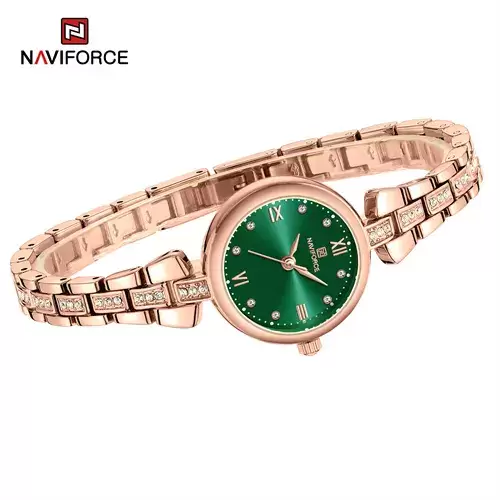 ساعت مچی زنانه نیوی فورس مدل NF5034 RG/GN