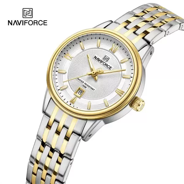 ساعت ست مردانه زنانه نیوی فورس NAVIFORCE کد 8040 SGW