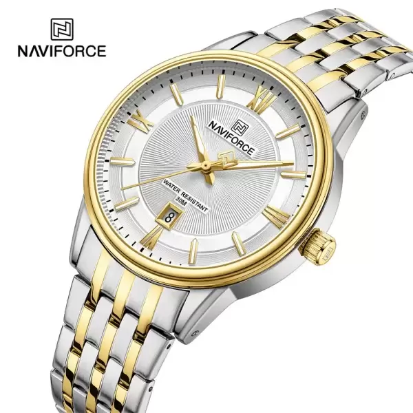 ساعت ست مردانه زنانه نیوی فورس NAVIFORCE کد 8040 SGW
