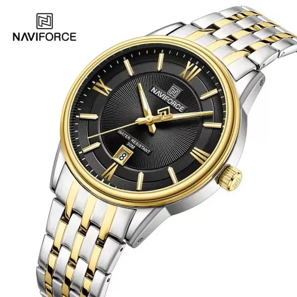 ساعت ست مردانه زنانه نیوی فورس NAVIFORCE کد NF8040SGB