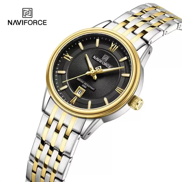 ساعت ست مردانه زنانه نیوی فورس NAVIFORCE کد NF8040SGB