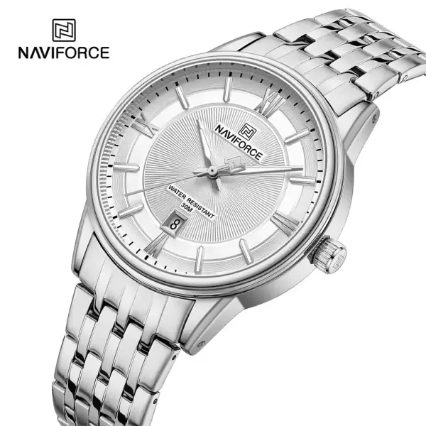 ساعت ست مردانه زنانه نیوی فورس NAVIFORCE کد NF8040SSW