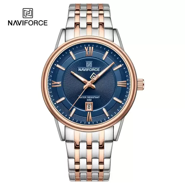 ساعت ست مردانه زنانه نیوی فورس NAVIFORCE کد NF8040SRGBE