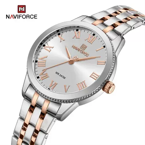 ساعت زنانه نیوی فورس NAVIFORCE کد NF5032SWRG