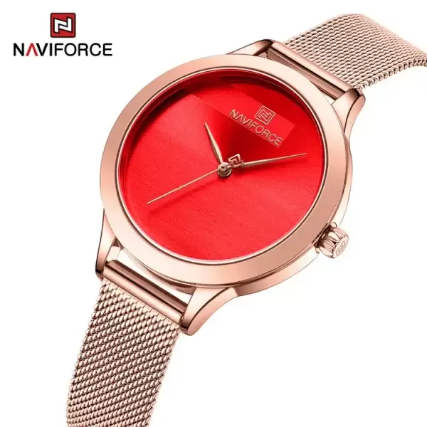 ساعت مچی زنانه نیوی فورس مدل NAVIFORCE NF5027 RG/R