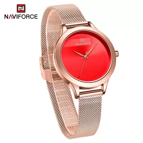 ساعت مچی زنانه نیوی فورس مدل NAVIFORCE NF5027 RG/R