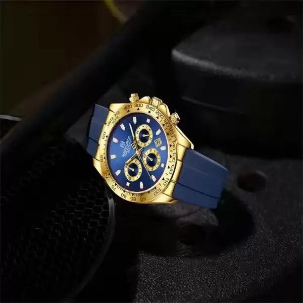 ساعت مچی عقربه‌ای مردانه نیوی فورس مدل NF8054GBEBE