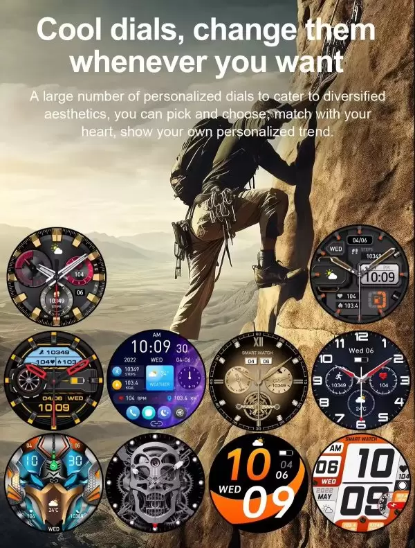 ساعت هوشمند مدل K65 Amoled