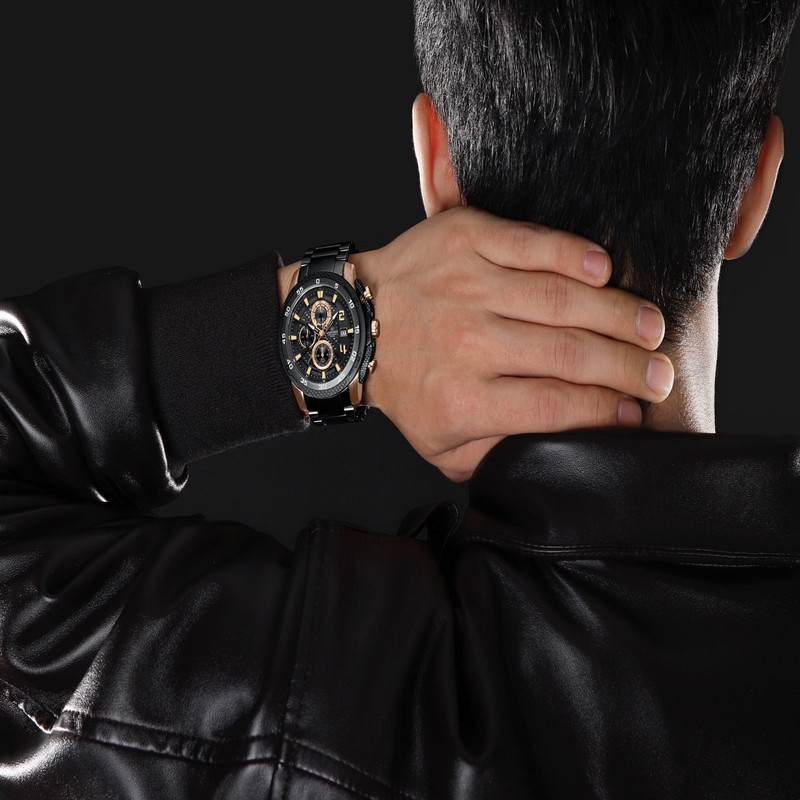 ساعت مچی مردانه کوارتز نیوی فورس مدل NF8047RGBB