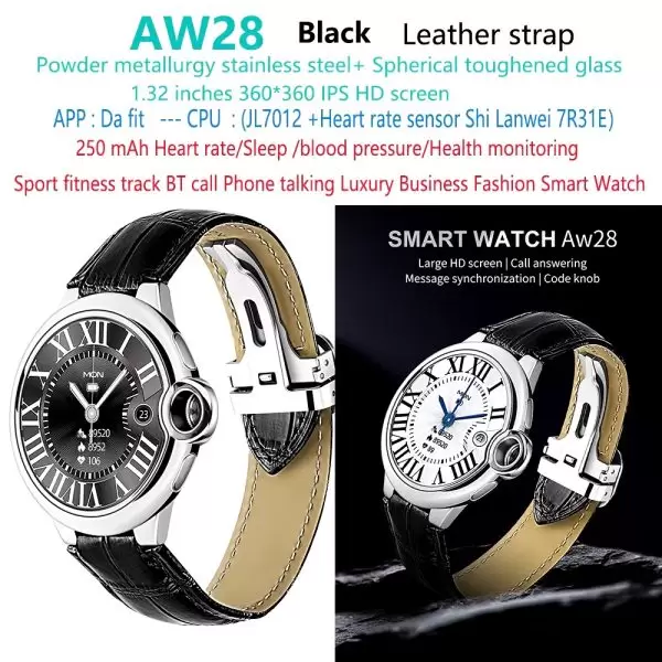 ساعت هوشمند مدل AW28