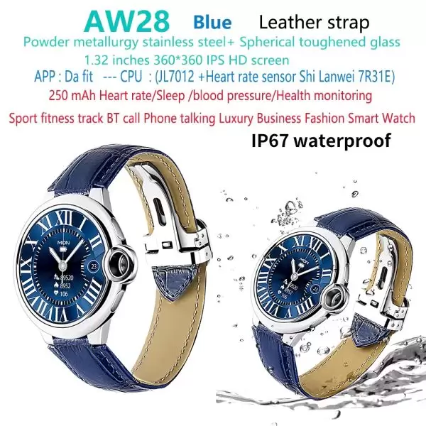 ساعت هوشمند مدل AW28