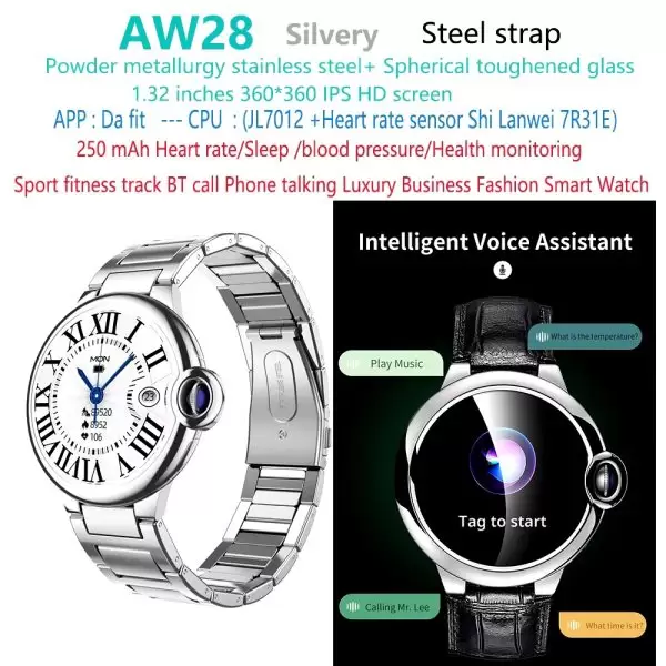 ساعت هوشمند مدل AW28