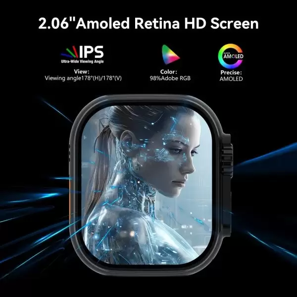 ساعت هوشمند سیمکارت خور مدل WS10 ULTRA 5G