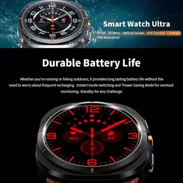 ساعت هوشمند مدل Watch Ultra 47mm ساعت هوشمند مدل Watch Ultra 47mm