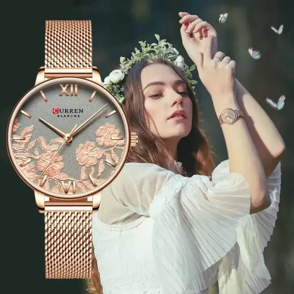 ساعت مچی عقربه ای زنانه کیورن مدل CRN 9065